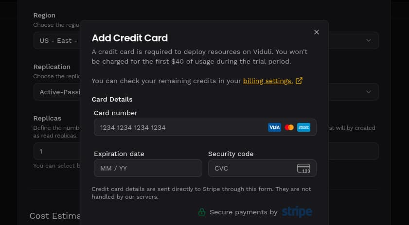 Credit card trust signals